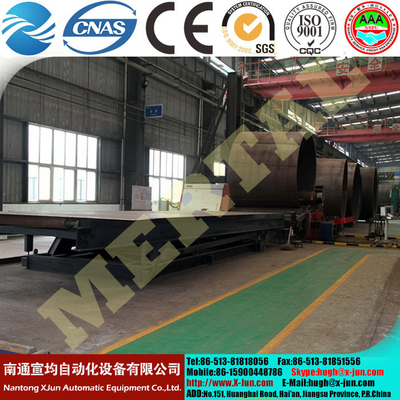 China MCLW12NC-10*6000 Hydraulic 4 Roll Plate Rolling/bending Machine with CE Standard supplier