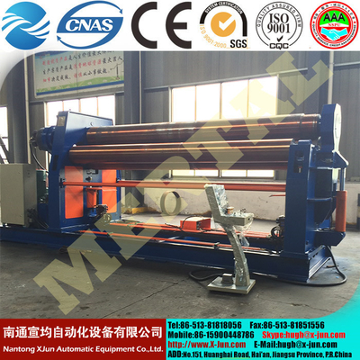 China Mclw12CNC-70X3200 Hydraulic CNC Plate Rolling Machine /4 Roll Plate Rolling Machine with Ce Standard supplier