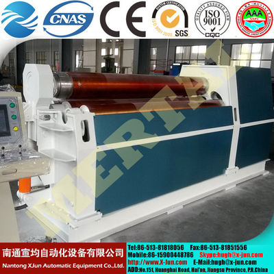 China Hydraulic CNC Plate rolling machine,plate bending machine, Italy import machine supplier