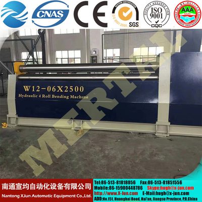 China MCLW12CNC-8*2000 CNC Plate rolling machine /4 Roll Plate Rolling Machine with CE Standard supplier