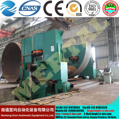 China CNC machine High quality China Supplier 3 rollers hydraulic plate bending machine 25*3100mm supplier