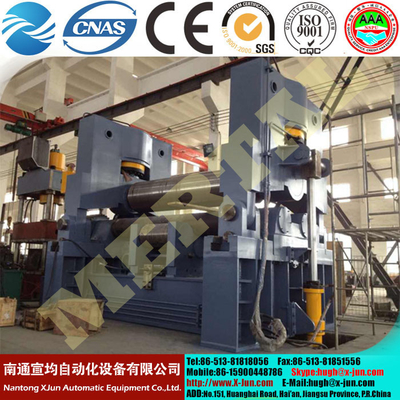 China High quality low price with CE cert 3 roller mechanical metal sheet steel plate rolling machine supplier