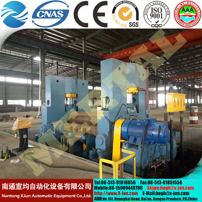 China High quality China Supplier 3 rollers hydraulic plate bending machine supplier