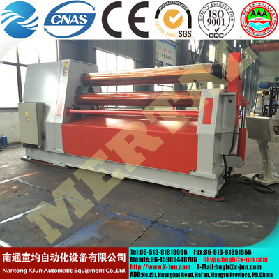 China MCLW11H-20*3000Lower roller arc down adjustable plate rolling machine,bending machine supplier