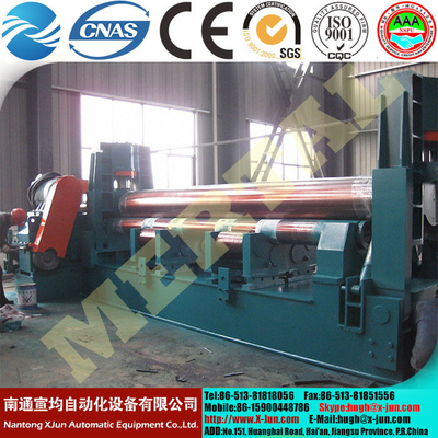 China Marine three-roller plate, pressure head bending machines, hydraulic machine,plate rolling machine for shipbuilding supplier