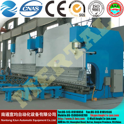 China MCL WC67Y 4000T large double linkage CNC plate bending machine, rolling machine supplier