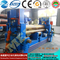China Supplier Asymmetrical 3 Roller Hand Plate Rolling Machine with prebending supplier