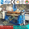 MCLW11-25X2500 Mechanical three roller plate bending machine, plate rolling machine export supplier