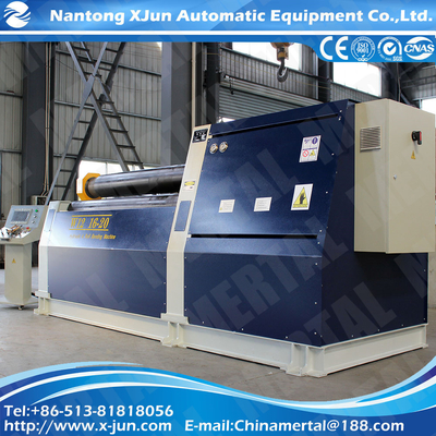 China Promotional Mclw12CNC  Hydraulic 4 Roller Plate Rolling/Bending Machine with Ce Standard supplier