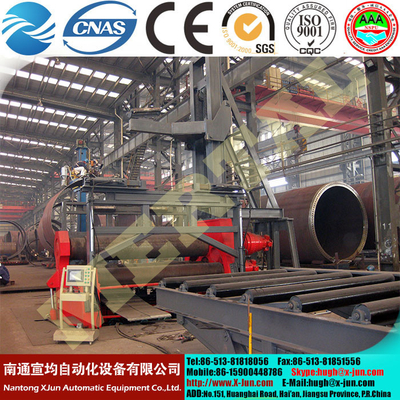 China MCLW12CNC-12*2000 Hydraulic 4 Roller Plate Rolling/bending Machine with CE Standard supplier