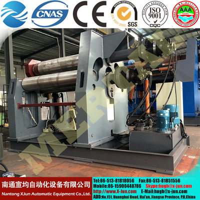 China CNC machine MCLW12XNC-60*3000 large hydraulic plate bending/rolling machine supplier