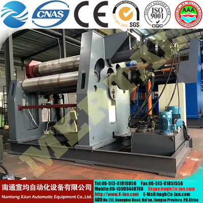 China MCLW12CNC-8*2000 CNC Plate rolling machine /4 Roll Plate Rolling Machine with CE Standard supplier