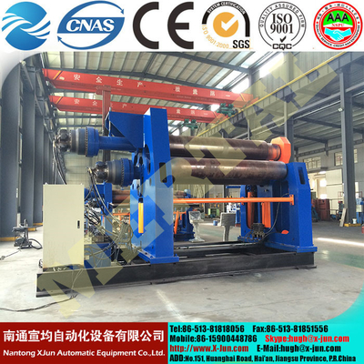 China Hydraulic CNC Plate Rolling Machine 4 Rolls Plate Rolling Machine with CE Standard supplier