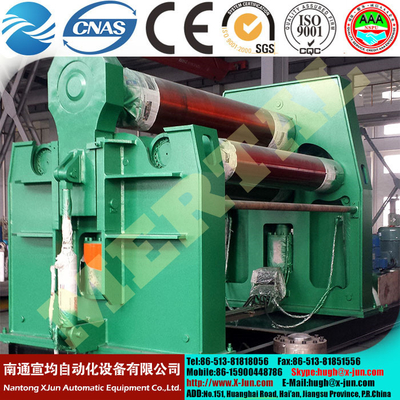 China Hydraulic CNC Plate rolling machine /4 Roll Plate Rolling Machine with CE Standard supplier