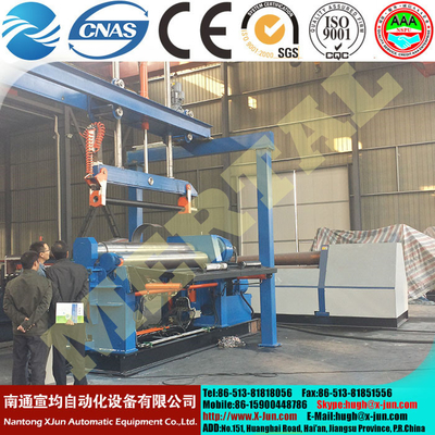 China High quality Customized Plate Rolls Ce Approved CNC Plate Rolling Machine Mclw12xnc-12*2000 supplier