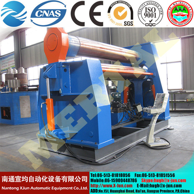 China HOT! MCLW11H-20*3000Lower roller arc down adjustable plate rolling machine,bending machine supplier