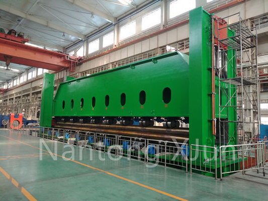 China Marine three-roller hydraulic plate rolling machine, pressure head  machines supplier