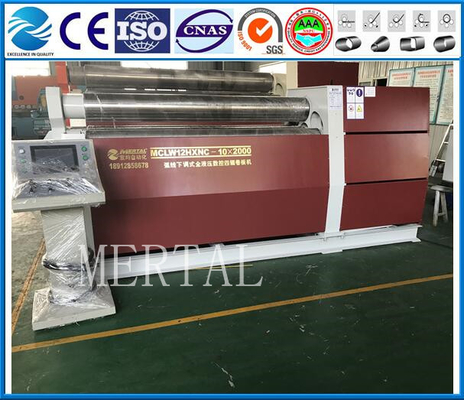 MCLW12CNC-8*2000 CNC Plate rolling machine /4 Roll Plate Rolling Machine with CE Standard supplier