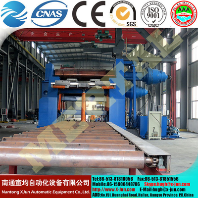 MCLW12-60*4000 CNC Plate rolling machine /4 Roll Plate Rolling Machine with CE Standard supplier