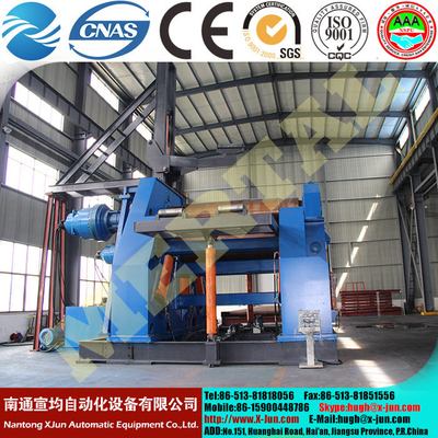 MCLW12CNC-10*2000 Hydraulic 4 Roller Plate Rolling/bending Machine with CE Standard supplier