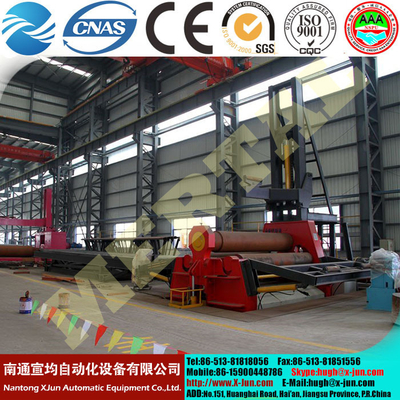 MCLW12CNC-10*2000 Hydraulic 4 Roller Plate Rolling/bending Machine with CE Standard supplier