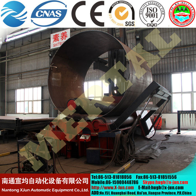 MCLW12-60*4000 CNC Plate rolling machine /4 Roll Plate Rolling Machine with CE Standard supplier