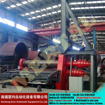 MCLW12CNC-16*3000 Oil tanker special-purpose 3 plate rolling machine,plate bending machine supplier