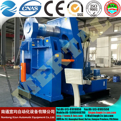 HOT!MCLW12CNC-3x1000 Rectangular and shaped special CNC four rollers plate rolling machine supplier