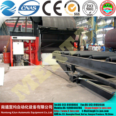 Full CNC Mclw12HXNC-120*4000 Four Roll Plate Bending Machine with high quality,plate rolling machine supplier