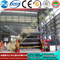 HOT!MCLW12XNC-50*3000 large hydraulic CNC four roller plate bending/rolling machine supplier