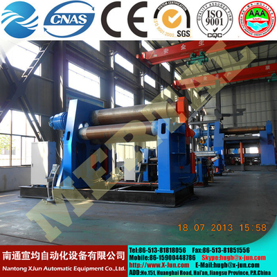 Hot! Mclw12xnc Series Large Hydraulic CNC Four Roller Plate Bending/Rolling Machine supplier