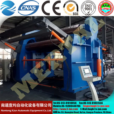 CE Approved Mclw12CNC-50*3200 Large Hydraulic CNC Four Roller Plate Bending/Rolling Machine supplier