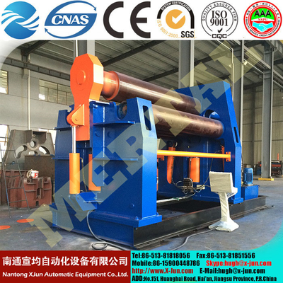 Hydraulic CNC Plate Rolling Machine 4 Rolls Plate Rolling Machine with CE Standard supplier