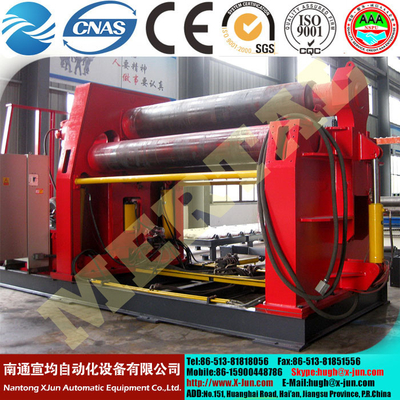 CNC machine Hydraulic CNC Plate rolling machine /4 Roll Plate Rolling Machine with CE Standard supplier