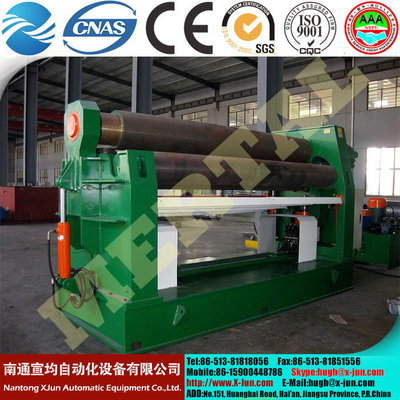 CNC machine Hydraulic CNC Plate rolling machine /4 Roll Plate Rolling Machine with CE Standard supplier