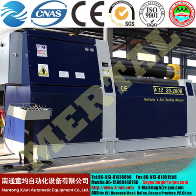 CNC machine Hydraulic CNC Plate rolling machine /4 Roll Plate Rolling Machine with CE Standard supplier