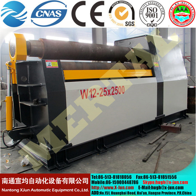 Ce Approved CNC Plate Bender Rolling Machine Hydraulic CNC Four Roller Panel Rolling Forming Machine supplier