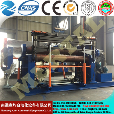 MCLW12CNC-10*2000 Hydraulic 4 Roller Plate Rolling/bending Machine with CE Standard supplier