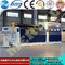 HOT!MCLW12CNC , small hydraulic CNC four roller plate rolling machine supplier