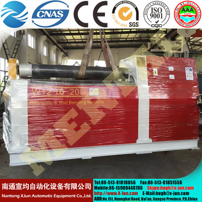 High Quality and Cheap Hydraulic 4 Roller CNC Plate rolling machine  with CE Standard supplier