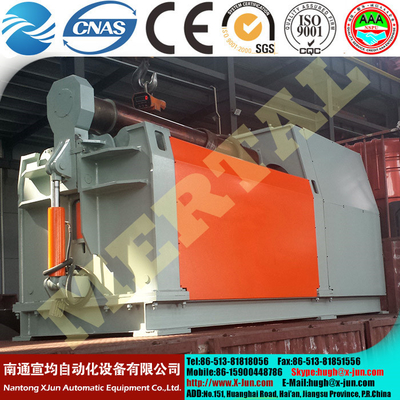 Hot! Mclw12xnc Series Large Hydraulic CNC Four Roller Plate Bending/Rolling Machine supplier