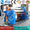 HOT!MCLW12CNC , small hydraulic CNC four roller plate bending rolls supplier