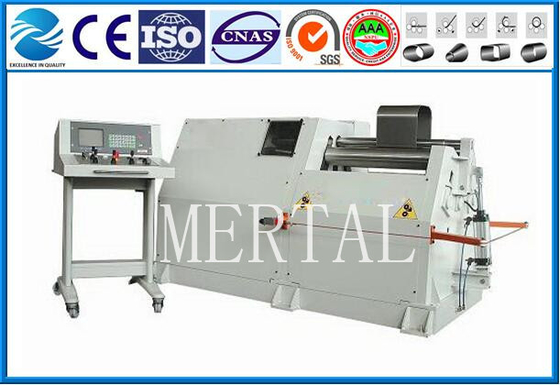 High Quality and Cheap Hydraulic 4 Roller CNC Plate rolling machine  with CE Standard supplier