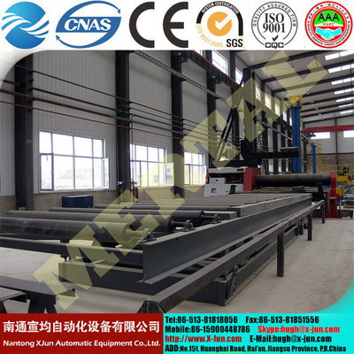 Hydraulic plate rolling machine 4 roller CNC steel plate bending rolling machine supplier