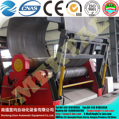 MCLW12HXNC Wind tower manufacturing Hydraulic CNC Plate rolling machine supplier