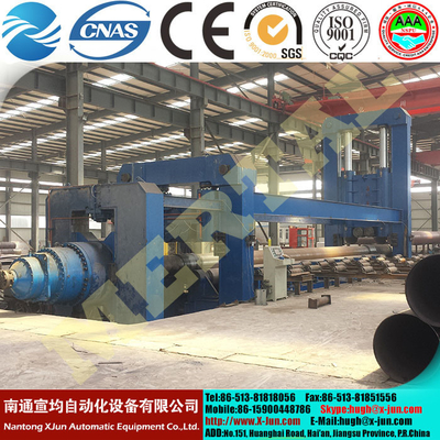 MCLW11GNC-30X12000 large oil and gas pipelines dedicated bending machine production line supplier