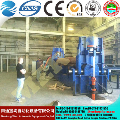 MCLW11GNC-30X12000 large oil and gas pipelines dedicated bending machine production line supplier