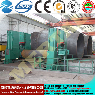 High quality China Supplier 3 rollers hydraulic plate bending machine supplier