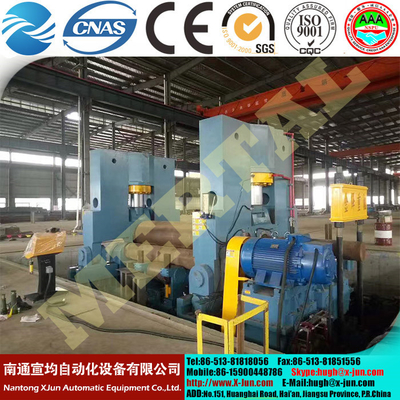 High quality China Supplier 3 rollers hydraulic plate bending machine supplier