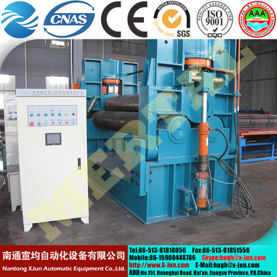 MCLW11-25X2500 Mechanical three roller plate bending machine,, plate rolling machine export supplier